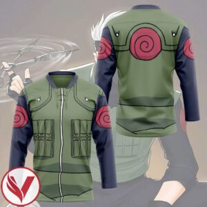 3D Naruto Kakashi Hatake Custom Hockey Jersey, Trending Gifts For Fans - Vesles2014s
