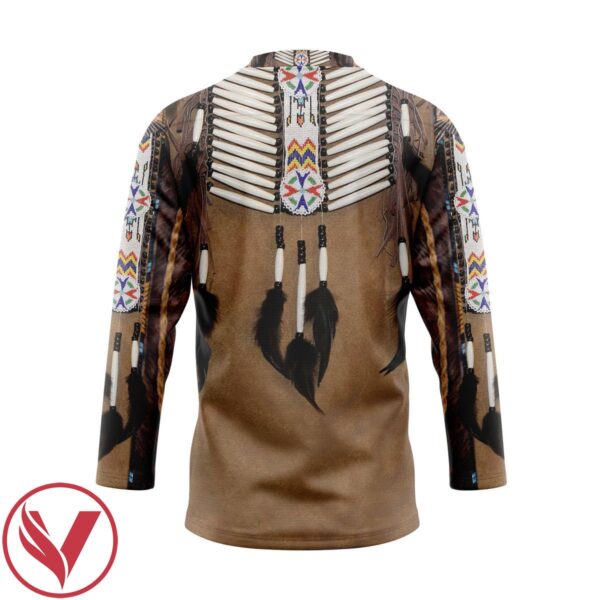 3D Native America Hockey Jersey, Trending Gifts For Fans - Vesles2014s 2