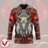 3D Native American Hockey Jersey, Trending Gifts For Fans - Vesles2014s