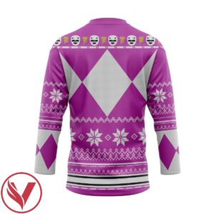 3D Pink Power Ugly Hockey Jersey, Trending Gifts For Fans - Vesles2014s 2