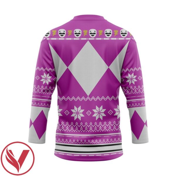 3D Pink Power Ugly Hockey Jersey, Trending Gifts For Fans - Vesles2014s 2