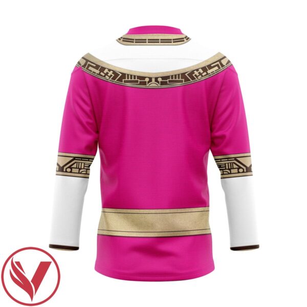 3D Power Rangers Zeo Pink Custom Hockey Jersey, Trending Gifts For Fans - Vesles2014s 2