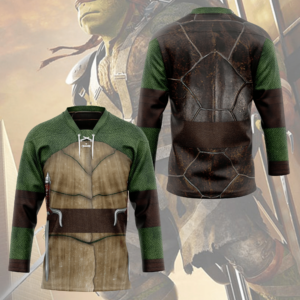 3D Raphael Raph Teenage Mutant Ninja Turtles Cosplay Custom Dark Green Hockey Jersey, Trending Gifts For Fans - Vesles2014s 3