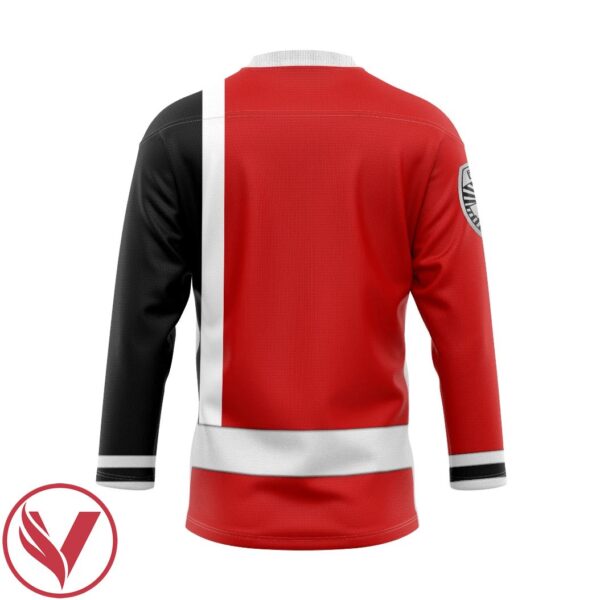 3D Red Ranger S.P.D Custom Hockey Jersey, Trending Gifts For Fans - Vesles2014s 2