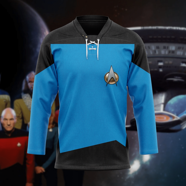 3D S.T Blue The Next Generation 1987 1994 Custom Hockey Jersey, Trending Gifts For Fans - Vesles2014s 4