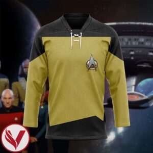 3D S.T Yellow The Next Generation 1987 1994 Custom Hockey Jersey, Trending Gifts For Fans - Vesles2014s 3