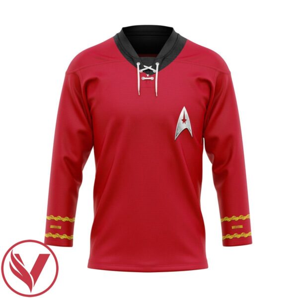 3D ST Red Uniform Hockey Jersey, Trending Gifts For Fans - Vesles2014s 1