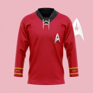 3D ST Red Uniform Hockey Jersey, Trending Gifts For Fans - Vesles2014s 3