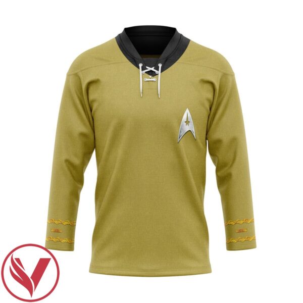 3D ST Yellow Uniform Hockey Jersey, Trending Gifts For Fans - Vesles2014s 1