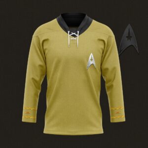 3D ST Yellow Uniform Hockey Jersey, Trending Gifts For Fans - Vesles2014s 3