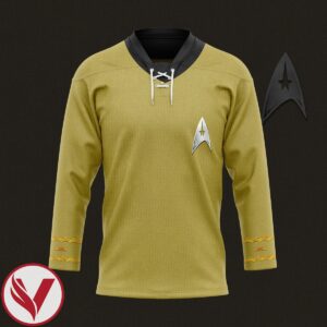 3D ST Yellow Uniform Hockey Jersey, Trending Gifts For Fans - Vesles2014s