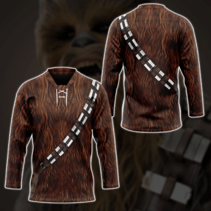 3D Star Wars Chewbacca Set Custom Hockey Jersey, Trending Gifts For Fans - Vesles2014s 3