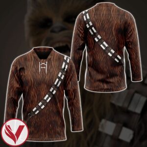3D Star Wars Chewbacca Set Custom Hockey Jersey, Trending Gifts For Fans - Vesles2014s