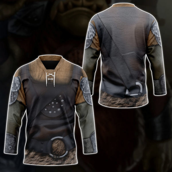 3D Star Wars Gamorrean Cosplay Custom Hockey Jersey, Trending Gifts For Fans - Vesles2014s 3