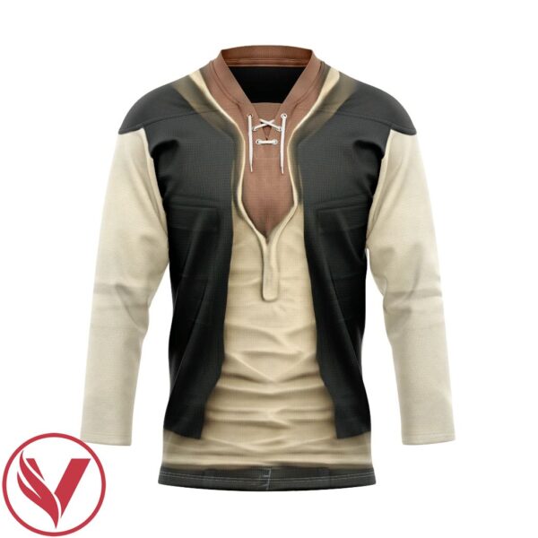3D Star Wars Han Solo Custom Hockey Jersey, Trending Gifts For Fans - Vesles2014s 1