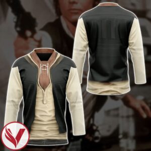 3D Star Wars Han Solo Custom Hockey Jersey, Trending Gifts For Fans - Vesles2014s