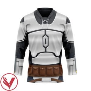 3D Star Wars Jango Fett Costume Custom Hockey Jersey, Trending Gifts For Fans - Vesles2014s 1