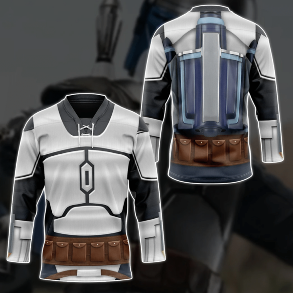 3D Star Wars Jango Fett Costume Custom Hockey Jersey, Trending Gifts For Fans - Vesles2014s 3