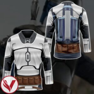 3D Star Wars Jango Fett Costume Custom Hockey Jersey, Trending Gifts For Fans - Vesles2014s