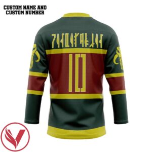 3D Star Wars Mandalorian Boba Fett Personalized Hockey Jersey, Trending Gifts For Fans - Vesles2014s 2