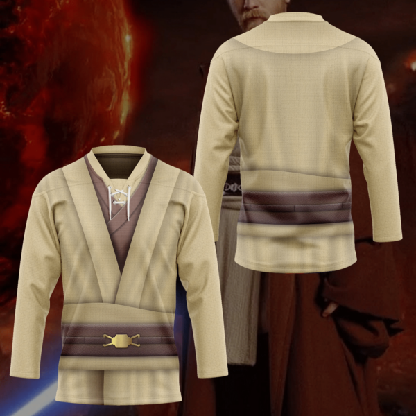 3D Star Wars Obi Wan Kenobi Custom Hockey Jersey, Trending Gifts For Fans - Vesles2014s 3