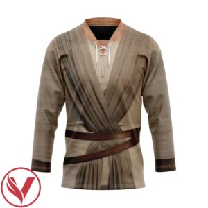 3D Star Wars Rey Cosplay Custom Hockey Jersey, Trending Gifts For Fans - Vesles2014s 1