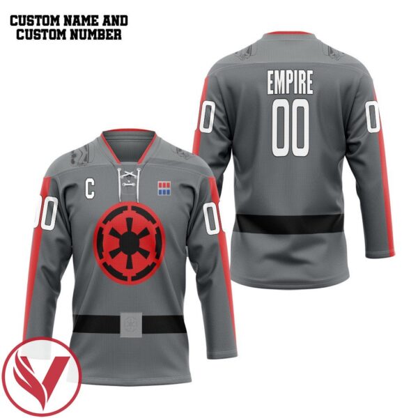 3D Star Wars The Empire Personalized Hockey Jersey, Trending Gifts For Fans - Vesles2014s 3
