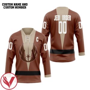 3D Star Wars The Jedi Order Personalized Hockey Jersey, Trending Gifts For Fans - Vesles2014s 3