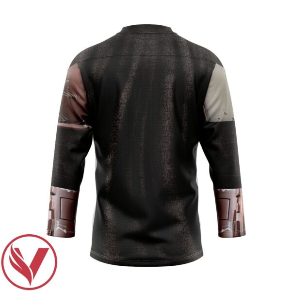 3D Star Wars The Mandalorian Custom Black Hockey Jersey, Trending Gifts For Fans - Vesles2014s 2