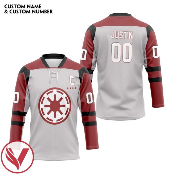 3D Star Wars The Republic Personalized Hockey Jersey, Trending Gifts For Fans - Vesles2014s 3