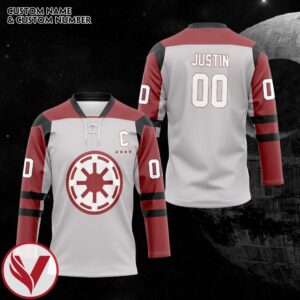 3D Star Wars The Republic Personalized Hockey Jersey, Trending Gifts For Fans - Vesles2014s