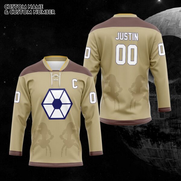 3D Star Wars The Separatists Personalized Hockey Jersey, Trending Gifts For Fans - Vesles2014s 4