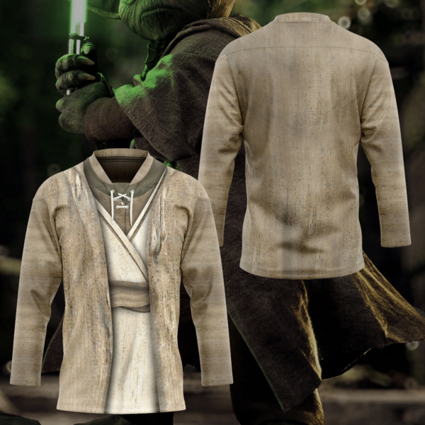 3D Star Wars Yoda Cosplay Custom Hockey Jersey, Trending Gifts For Fans - Vesles2014s 3