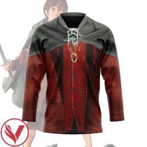 3D The Lord of the Rings Frodo Hockey Jersey, Trending Gifts For Fans - Vesles2014s