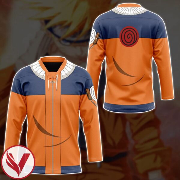 3D Uzumaki Naruto Custom Hockey Jersey, Trending Gifts For Fans - Vesles2014s