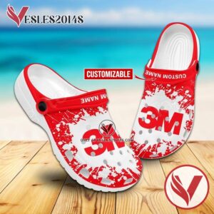 3M Brand Crocs Clogs, Unique Footwear For Fans