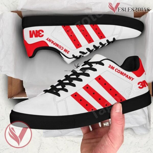 3M Logo Print Stan Smith Shoes, Unique Sneaker For Fans - Vesles2014s 1