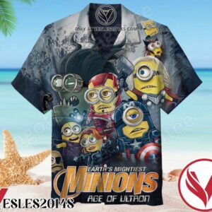 3d Hero Minions Hawaiian Shirt, Unique Gifts For Friends - Vesles2014S 1
