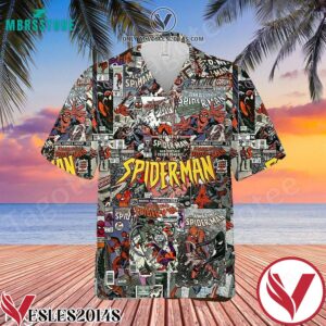 3d Save The World Spiderman Hawaiian Shirt, Unique Gifts For Friends - Vesles2014S 1