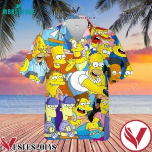 3d The Simpsons Unisex, Hawaiian Shirt, Unique Gifts For Friends - Vesles2014S 1