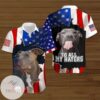 4th Of July Independence Day American Flag Pitbull To All My Haters Graphic Print Short Sleeve Hawaiian Casual Shirt Vesles2014S