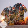4th Of July Independence Day Memorial Day Firefighter 3 For Men And Women Graphic Print Short Sleeve Hawaiian Casual Shirt Vesles2014S