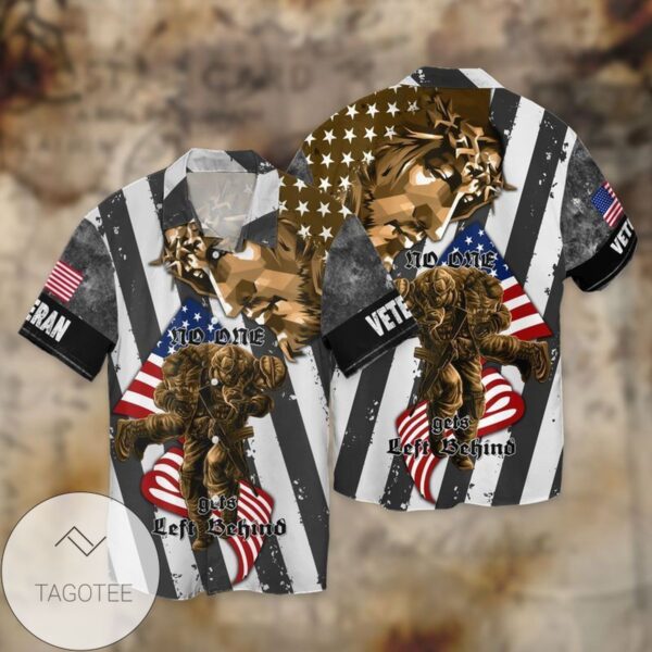 4th Of July Independence Day Memorial Day Jesus Old One gets Left Behind For Men And Women Graphic Print Short Sleeve Hawaiian Casual Shirt Vesles2014S