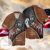 4th Of July Independence Day United States One Nation Under God Jesus For Men And Women Graphic Print Short Sleeve Hawaiian Casual Shirt Vesles2014S