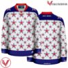 4th of July Stars Ugly Sweater Holiday Hockey Jersey - Vesles2014S