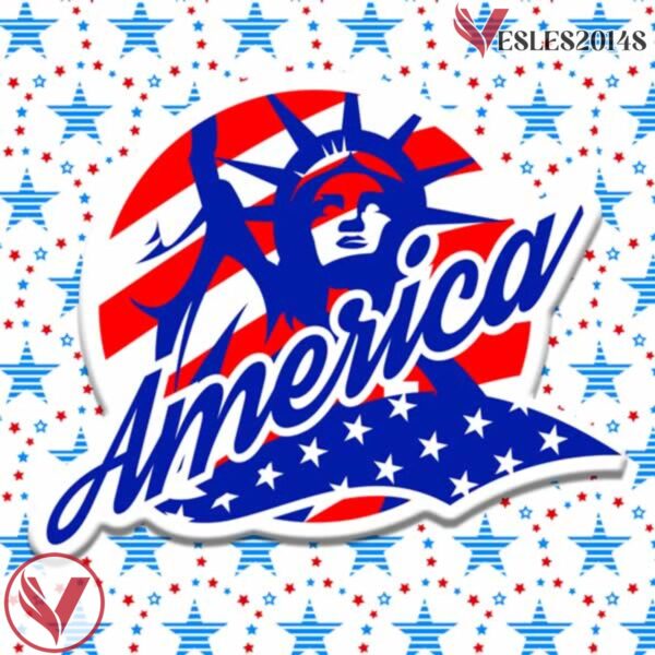 4th of July Statue of Liberty Ugly Sweater Holiday Hockey Jersey - Vesles2014S 4
