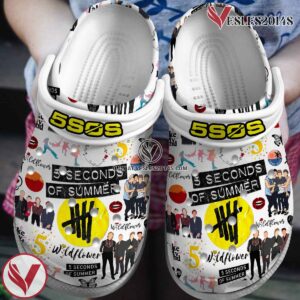 5 Seconds Of Summer Music Crocs Crocband Clogs Shoes, Unique Gifts For Fans Style 3 - Vesles2014S 2