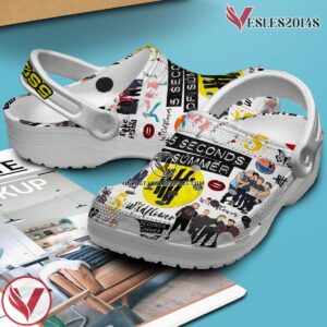 5 Seconds Of Summer Music Crocs Crocband Clogs Shoes, Unique Gifts For Fans Style 3 - Vesles2014S 4