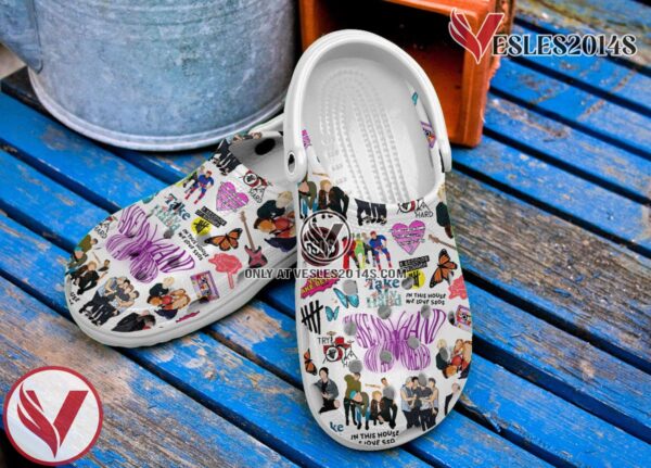5 Seconds of Summer Band Music Premium Crocs Crocband Clogs Shoes, Unique Gifts For Fans Style 1 - Vesles2014S 3