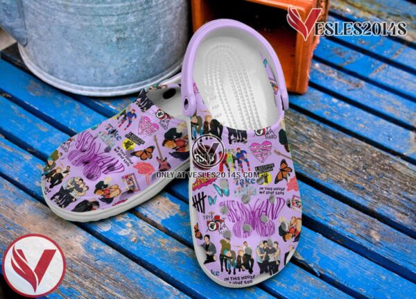 5 Seconds of Summer Band Music Premium Crocs Crocband Clogs Shoes, Unique Gifts For Fans Style 2 - Vesles2014S 3